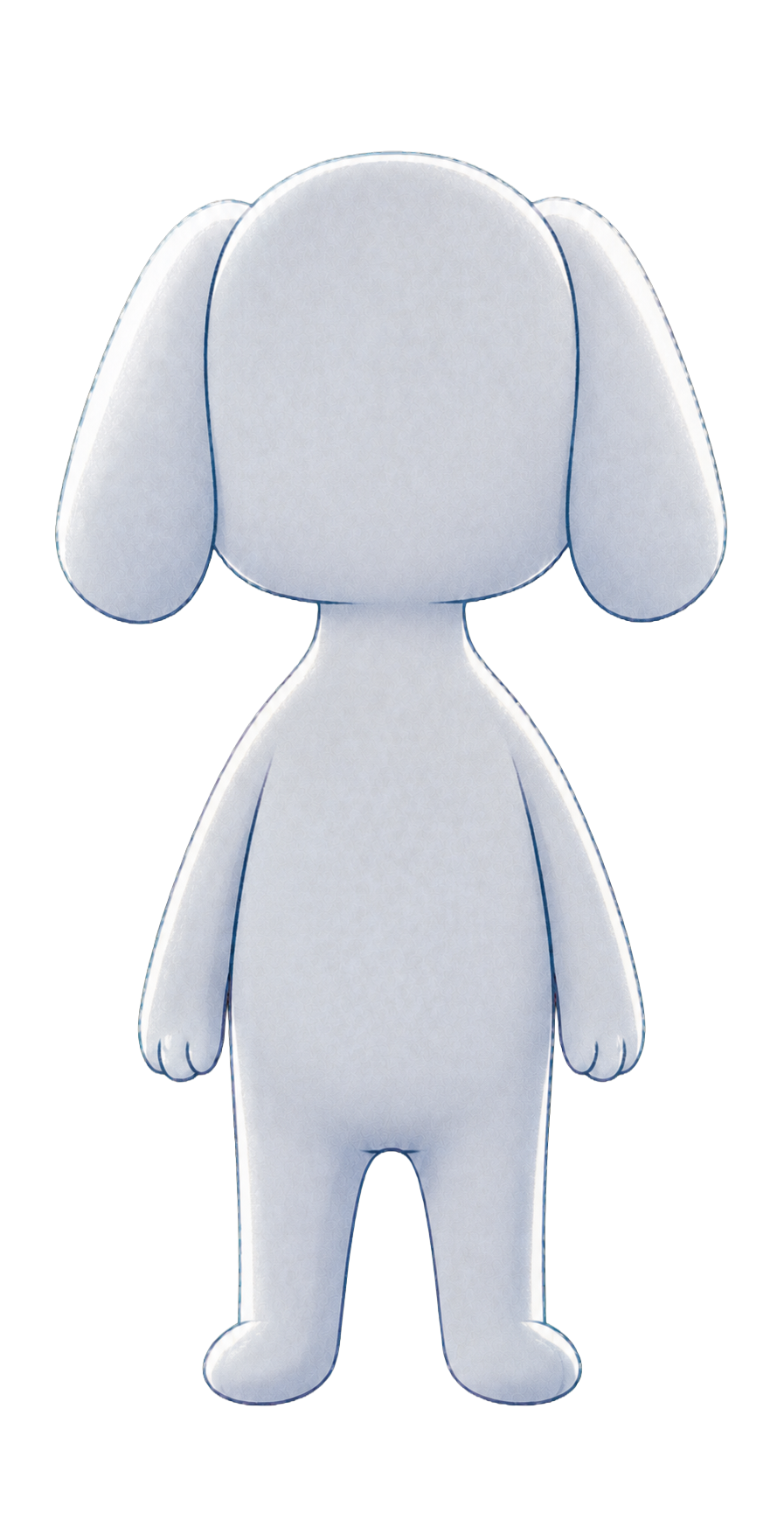 Degs, back view